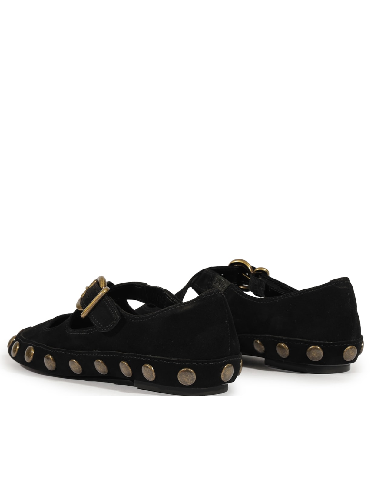 Sapatilha Feminina Tachas Preto Schutz