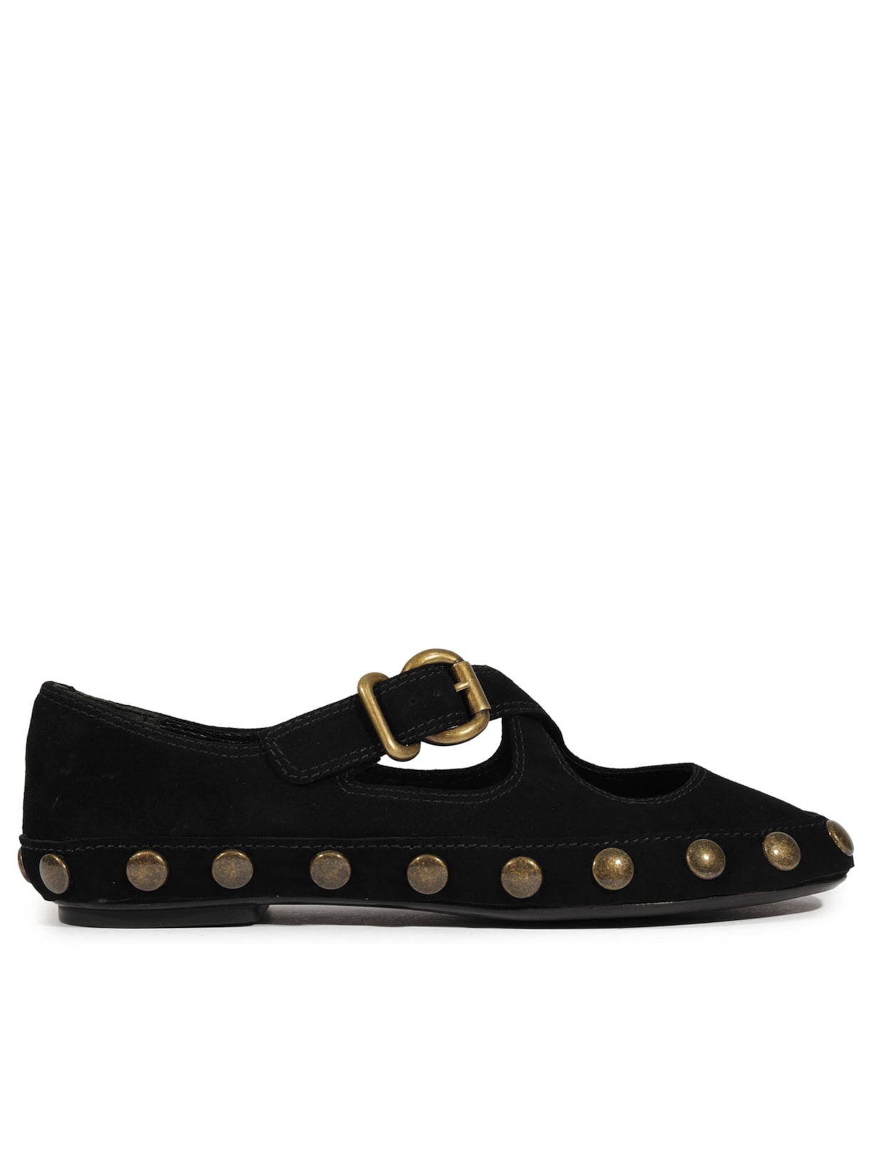 Sapatilha Feminina Tachas - Preto