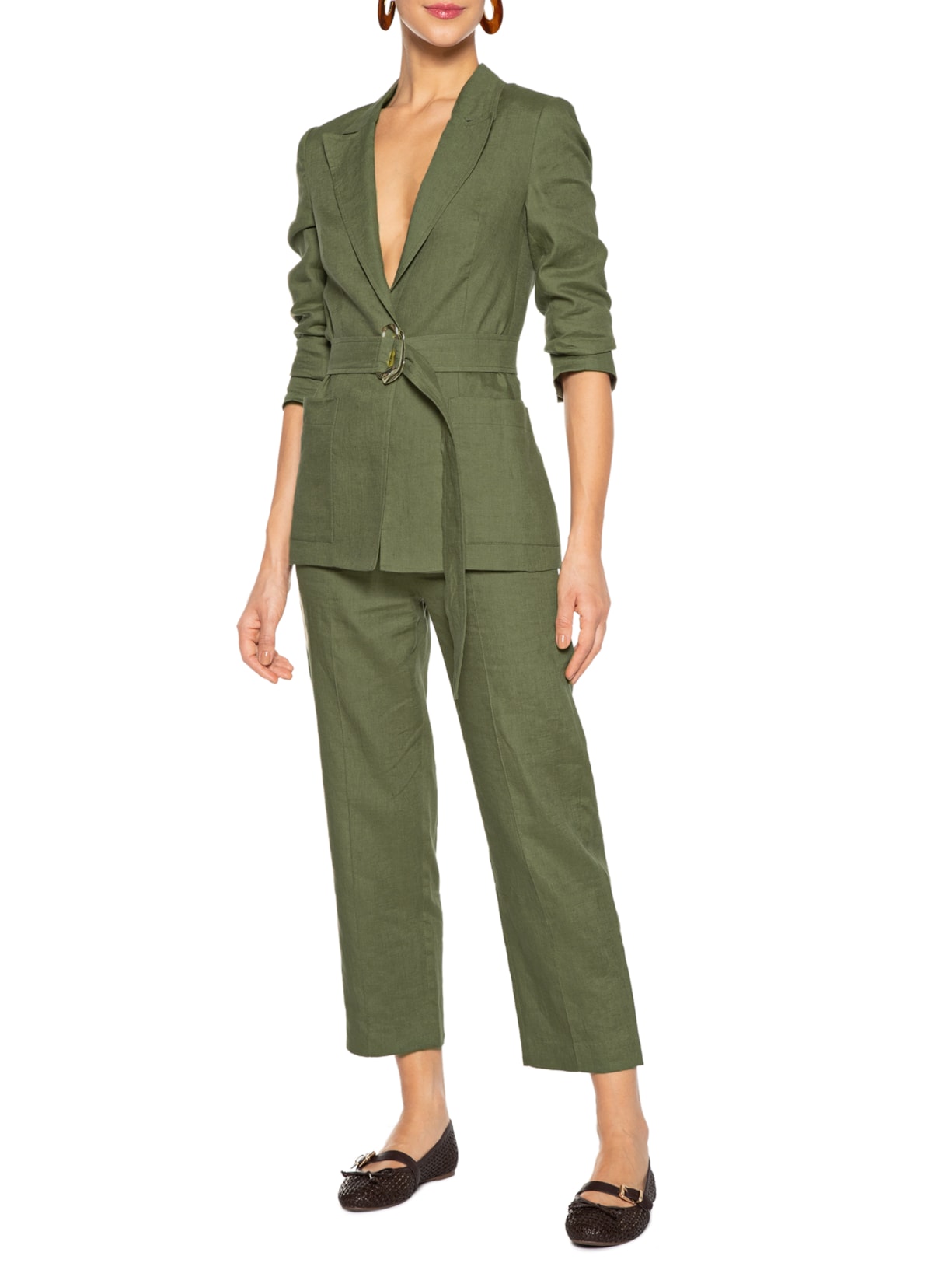 Sapatilha Feminina Tressê Marrom Schutz