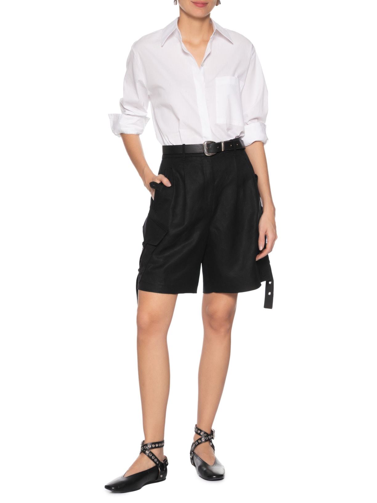 Sapatilha Grease Preto Luiza Barcelos