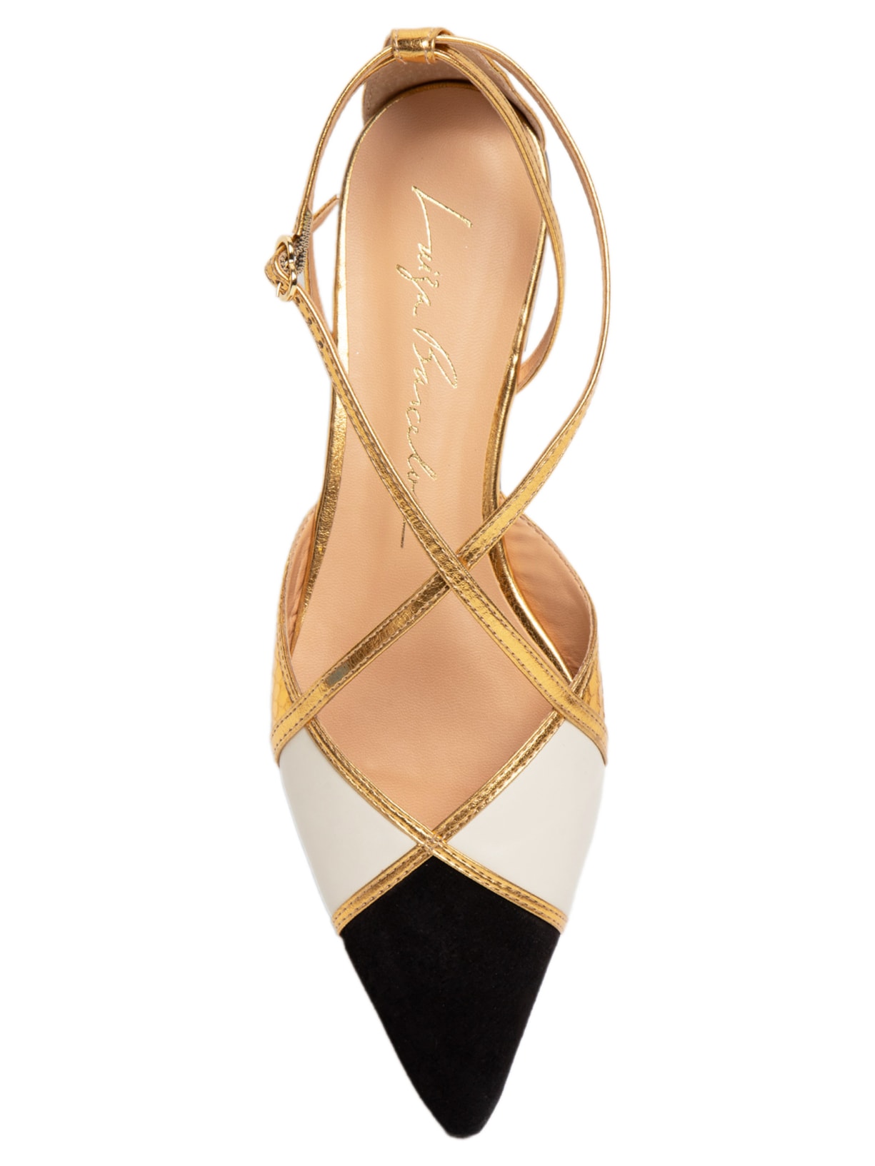 Sapatilha Salermo Grease Dourado Luiza Barcelos