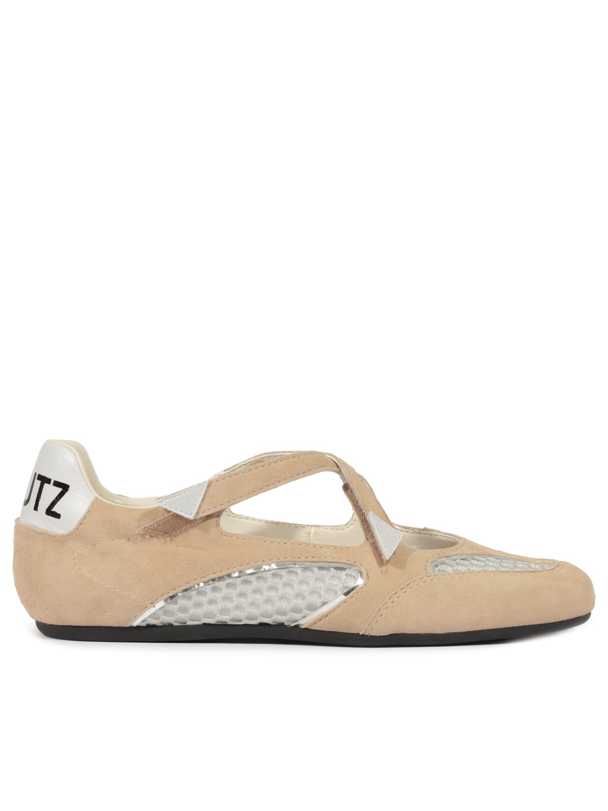 Sapatilha Tela Camurça - Bege