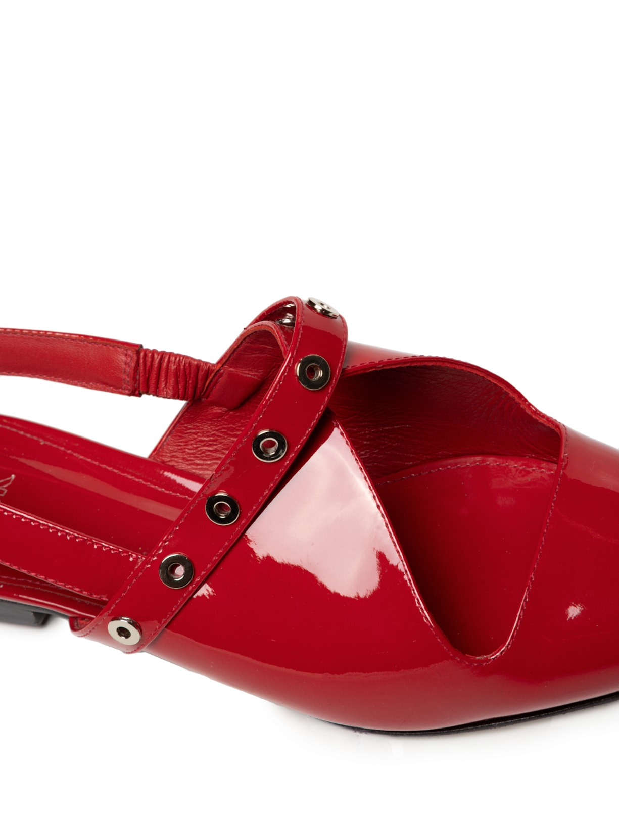 Sapatilha Verniz Volpi Vermelho Nk