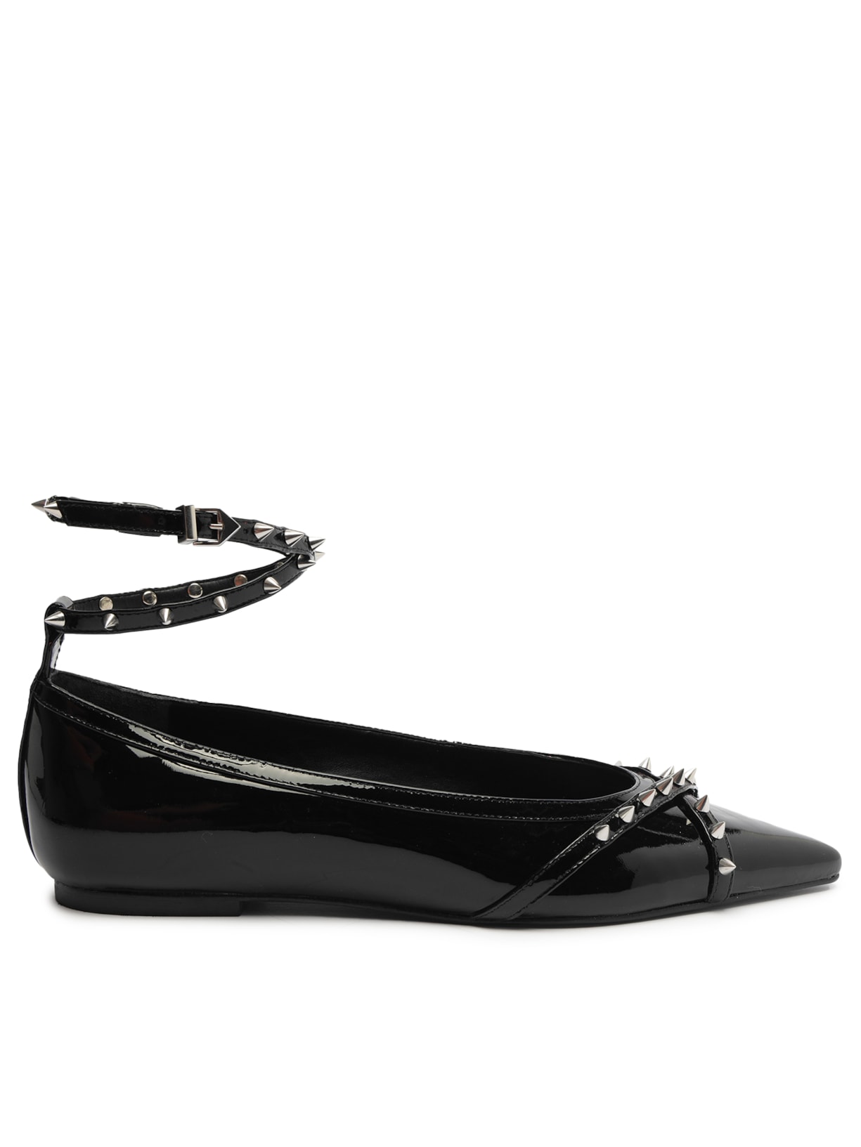 Sapatilha Zoey Ballet Verniz - Preto