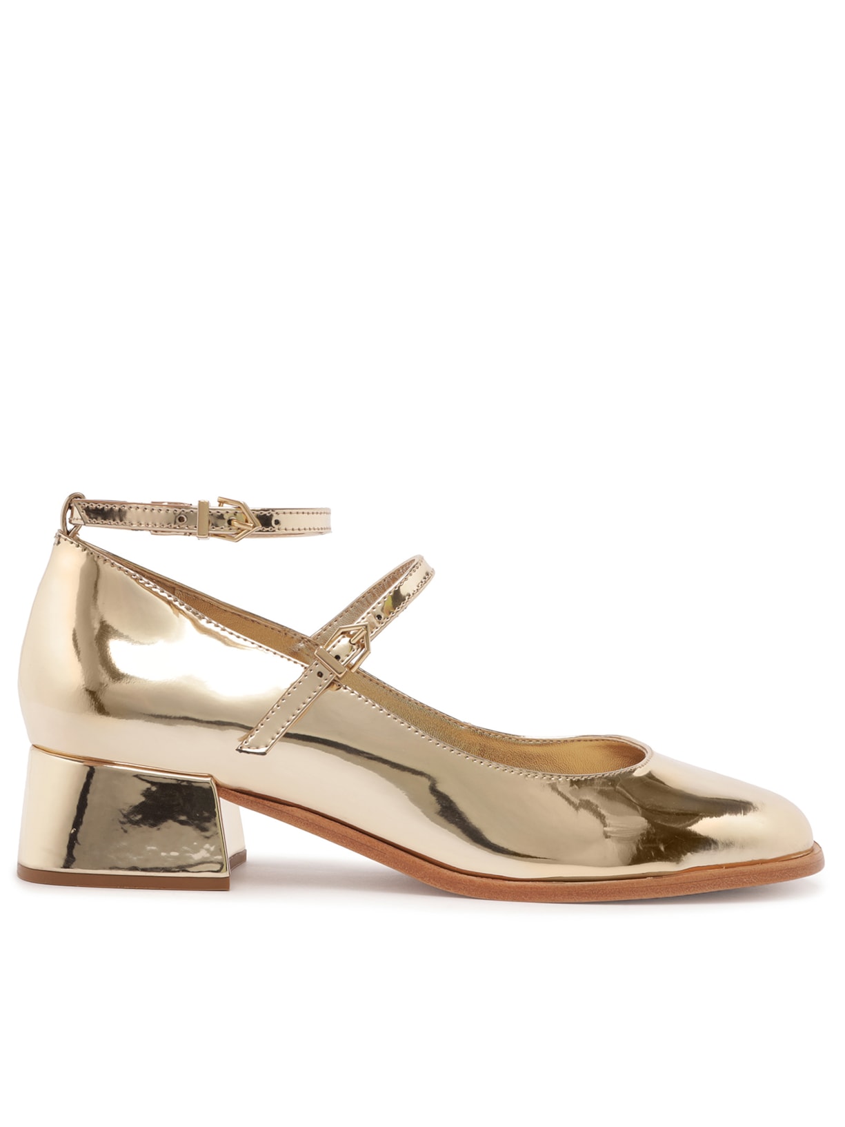 Sapato Boneca Dorothy - Dourado
