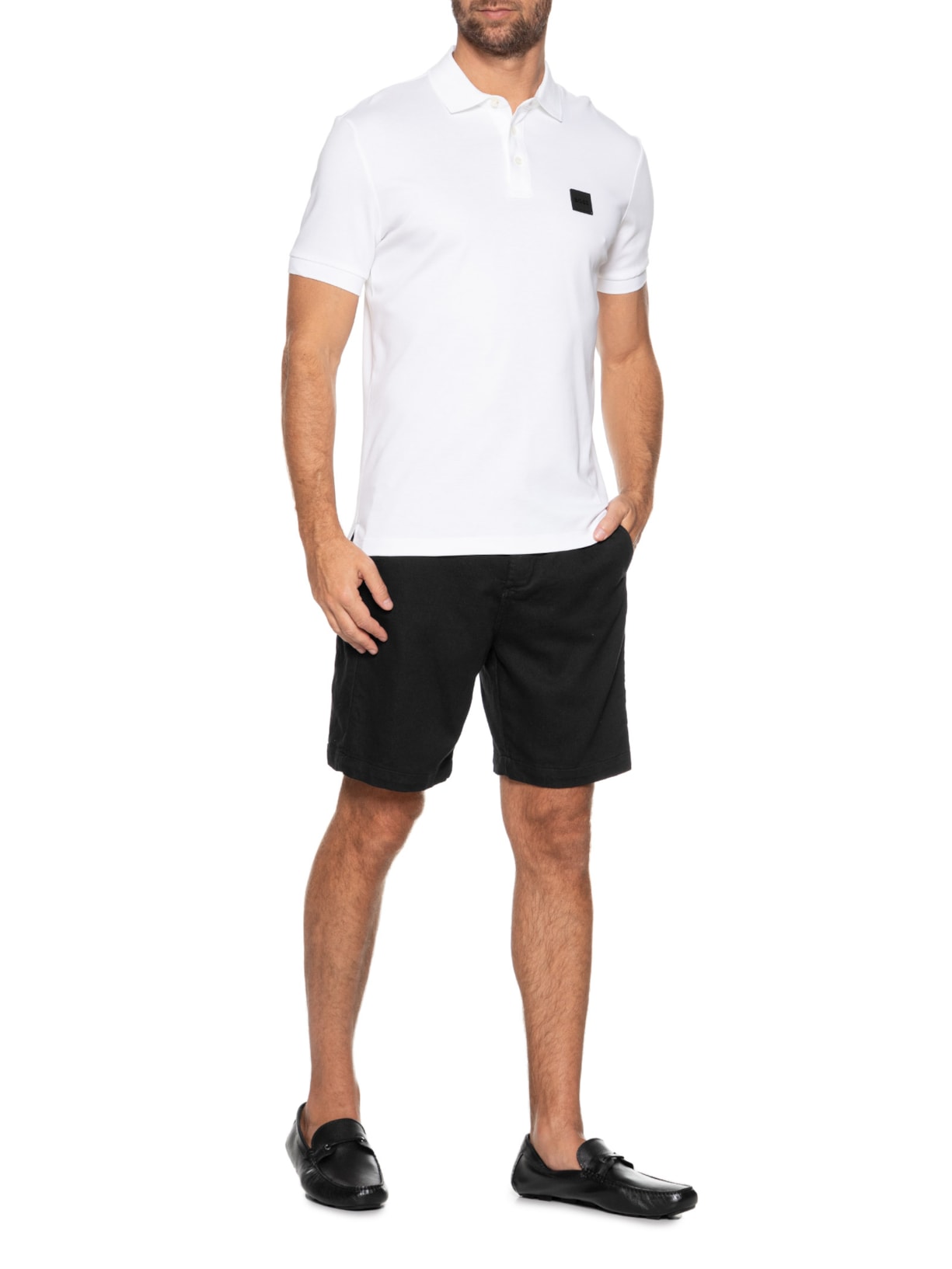 Sapato Couro Masculino Com Gravata Preto '2 Essential