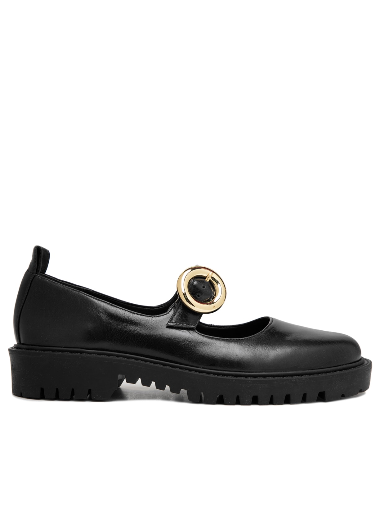 Sapato Feminino Alpino Sola Tratorada - Preto