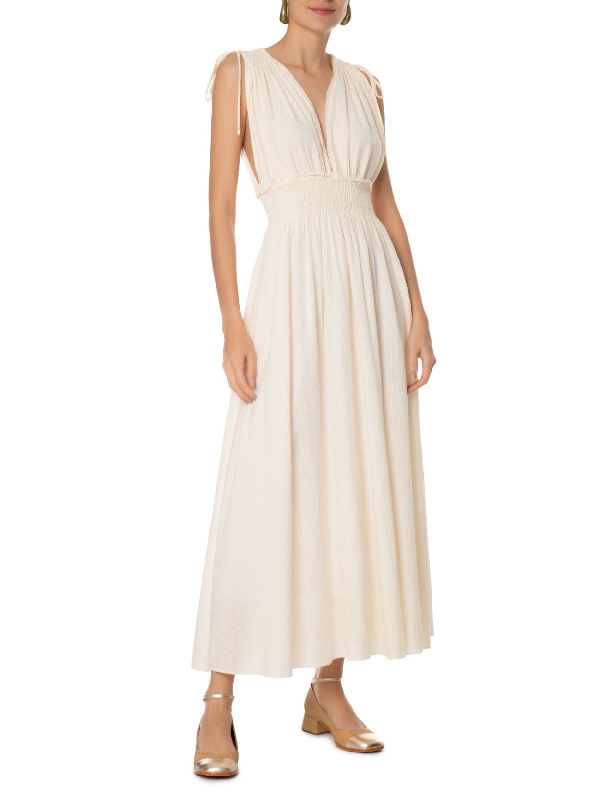 Sapato Feminino Boneca Tressê Bege Schutz