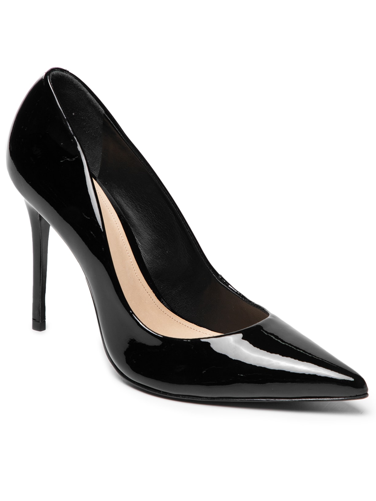 Sapato Feminino Calc-Fsa Verniz Preto Schutz