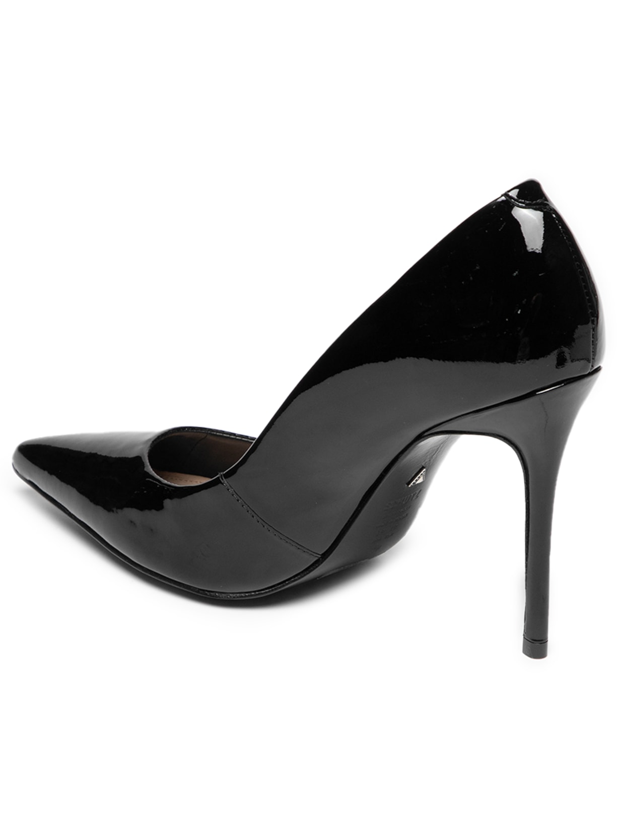Sapato Feminino Calc-Fsa Verniz Preto Schutz