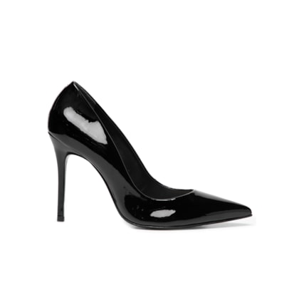 Sapato Feminino Calc-Fsa Verniz - Preto
