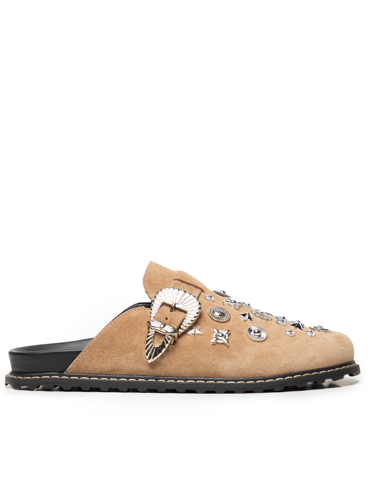 Sapato Feminino Camurça Fendi - Bege