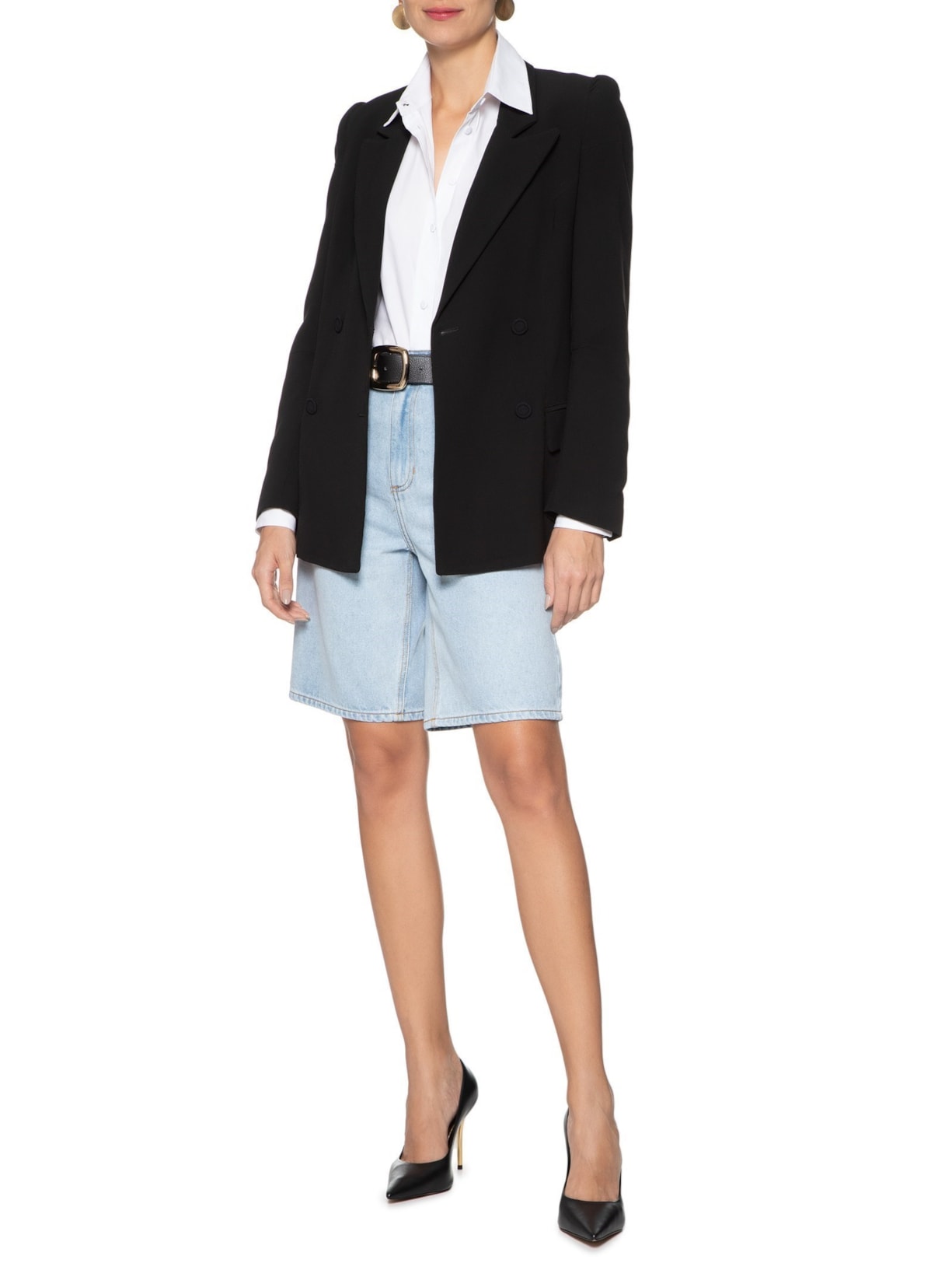 Sapato Feminino Capra Preto  Arezzo