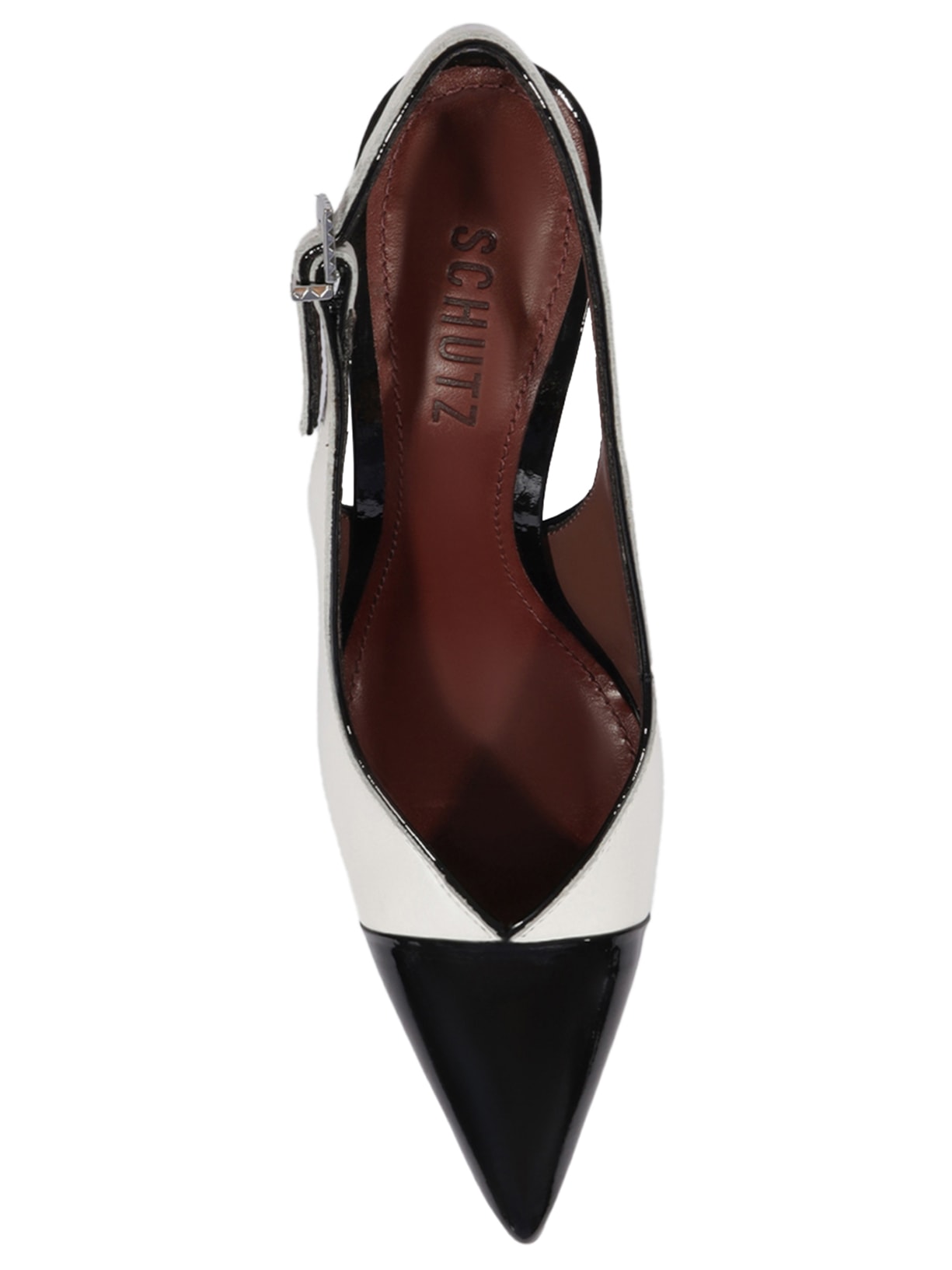 Sapato Feminino Com Salto Branco Schutz