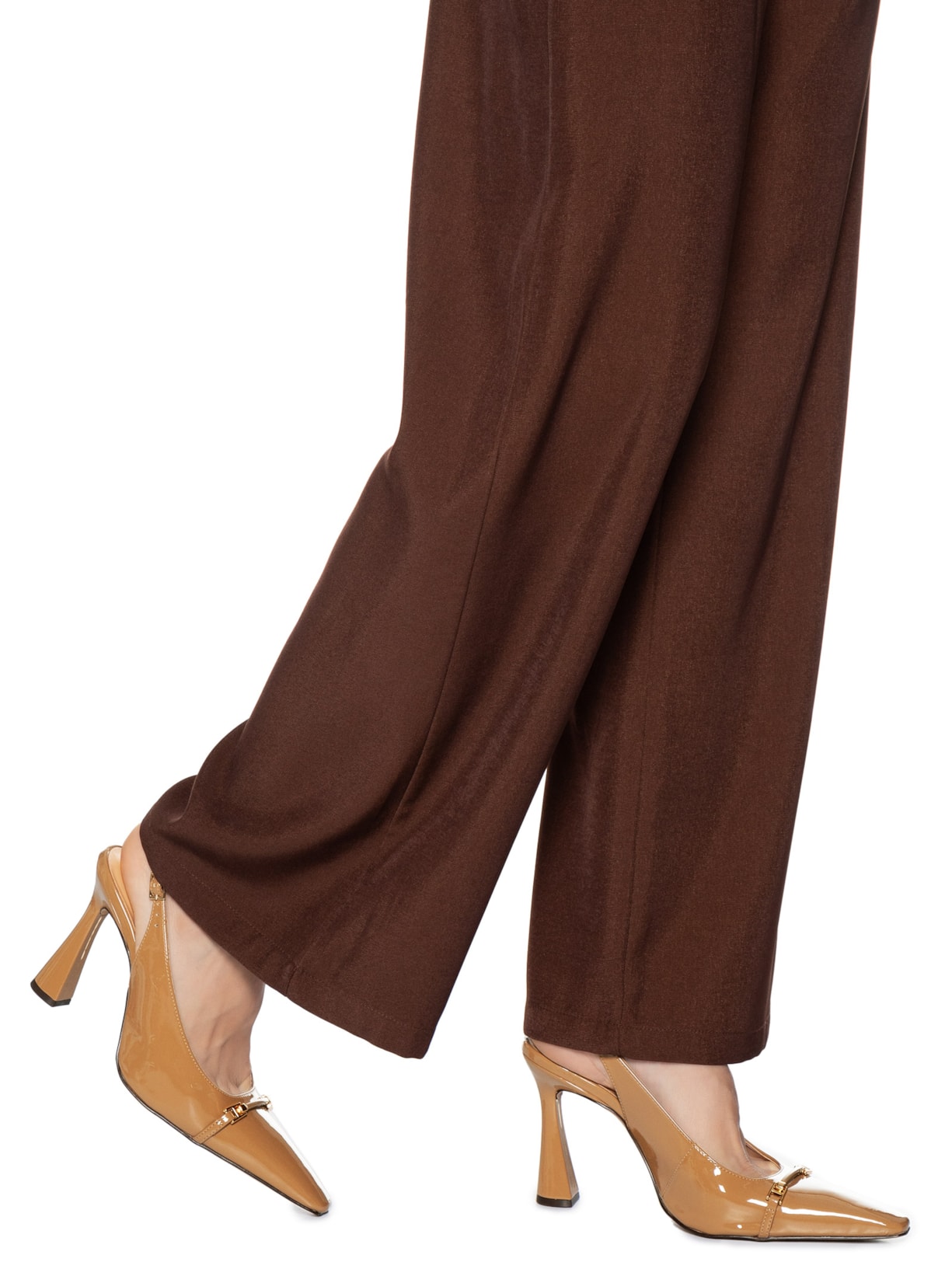 Sapato Feminino Ecolux Tomilho Marrom Luiza Barcelos