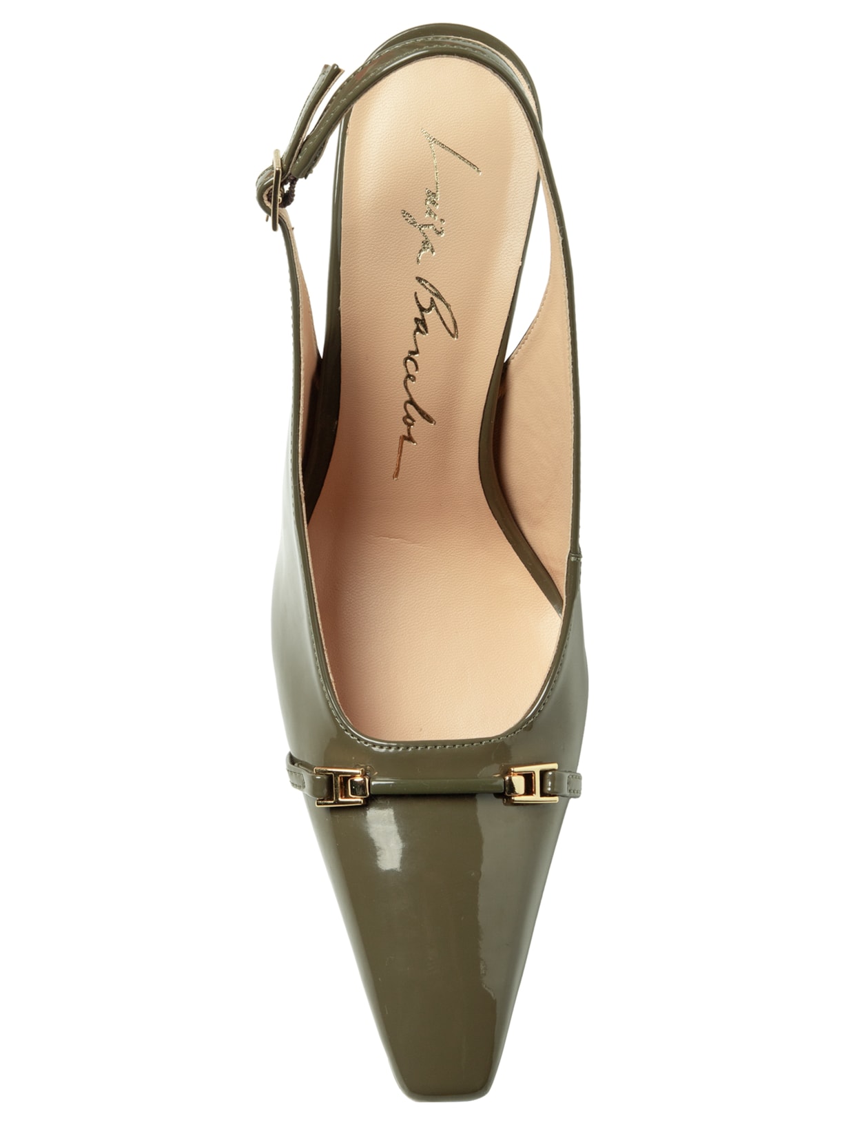 Sapato Feminino Ecolux Tomilho Verde Luiza Barcelos