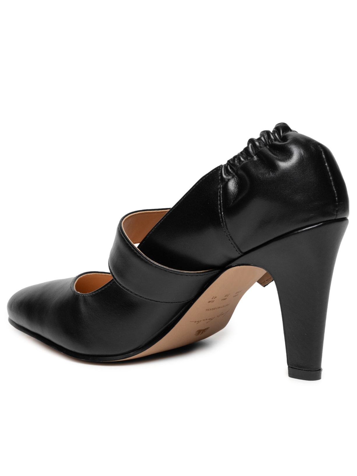 Sapato Feminino Grease Preto Luiza Barcelos