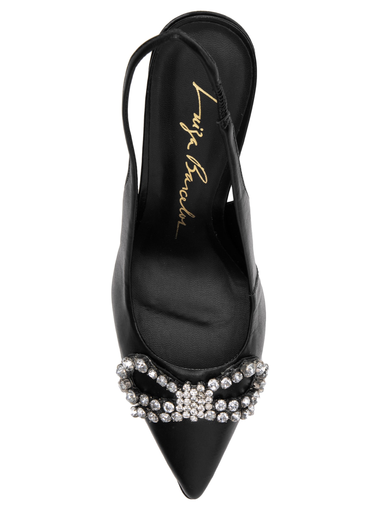 Sapato Feminino Grease Salermo Preto Luiza Barcelos