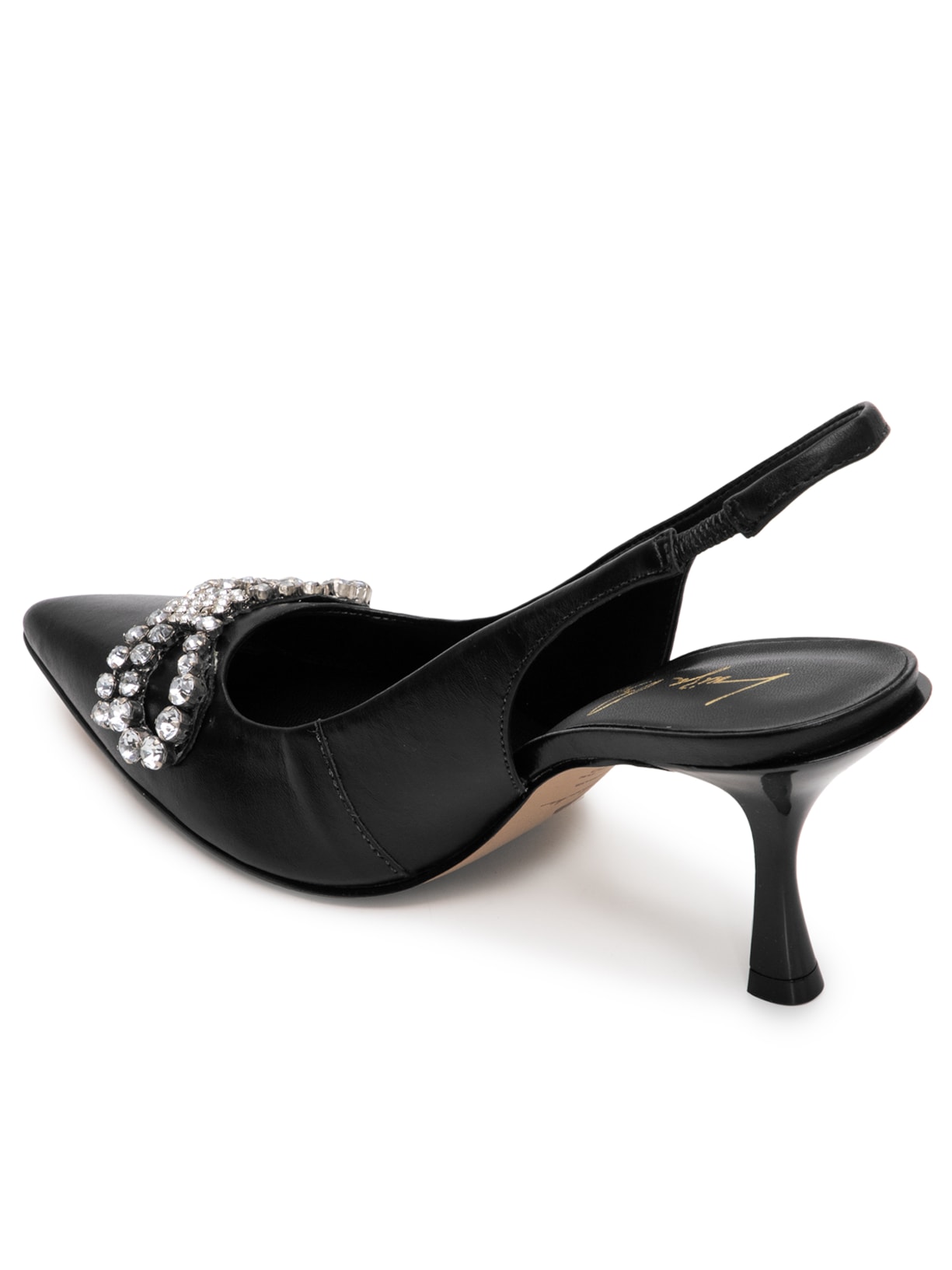 Sapato Feminino Grease Salermo Preto Luiza Barcelos