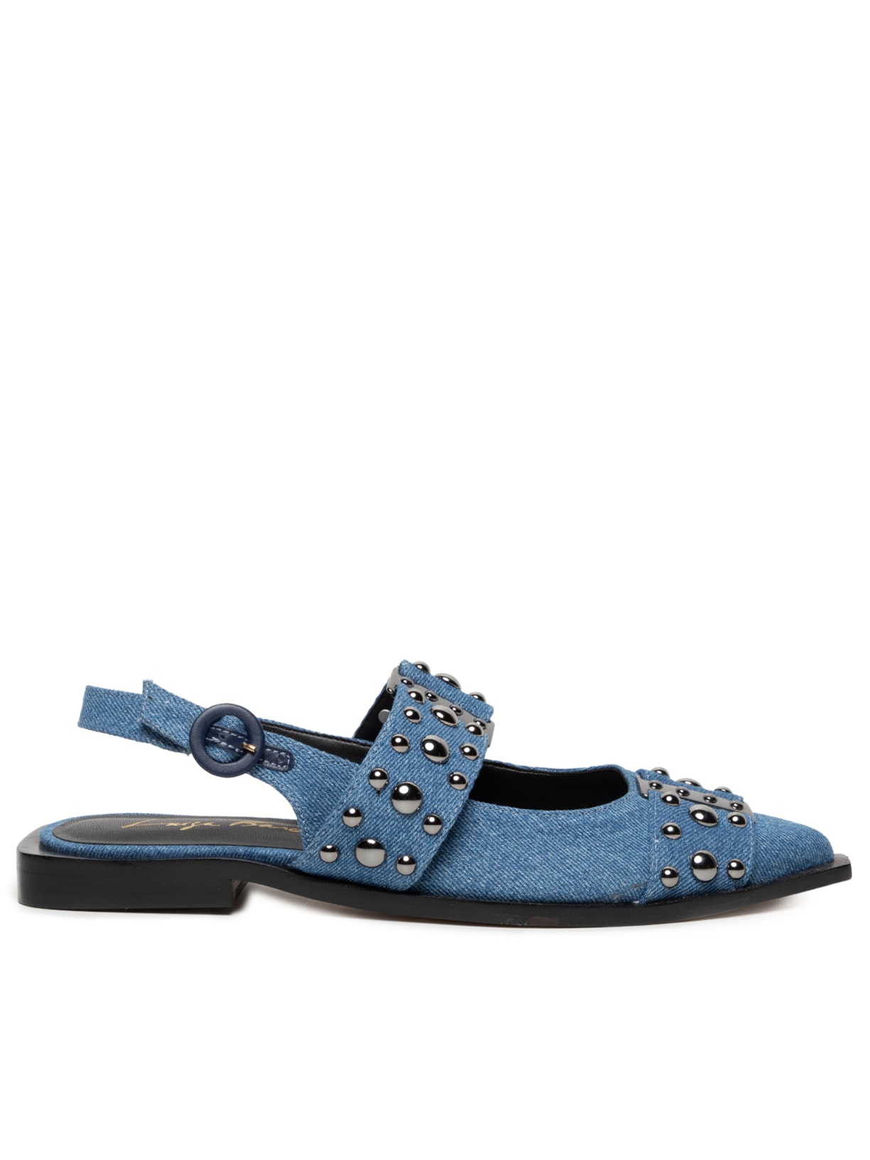 Sapato Feminino Jeans Índigo Azul Luiza Barcelos