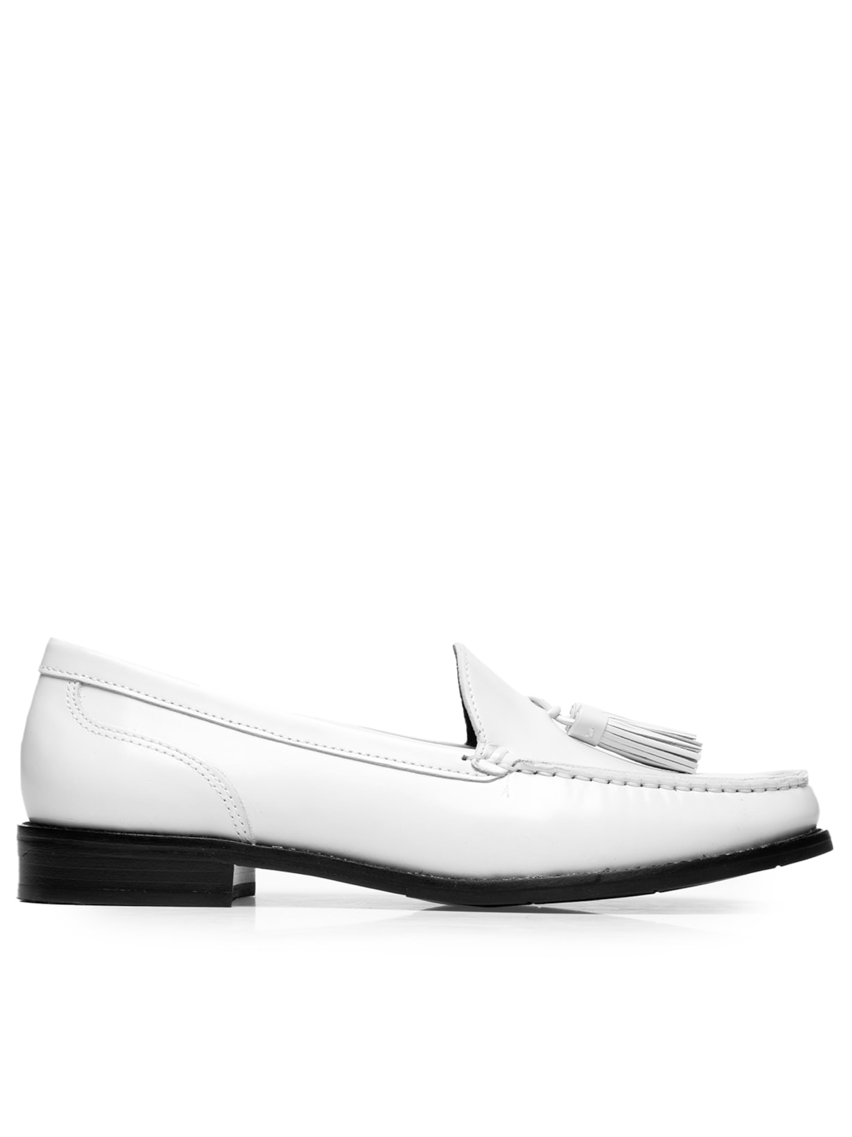 Sapato Feminino Mocassim Kate - Branco