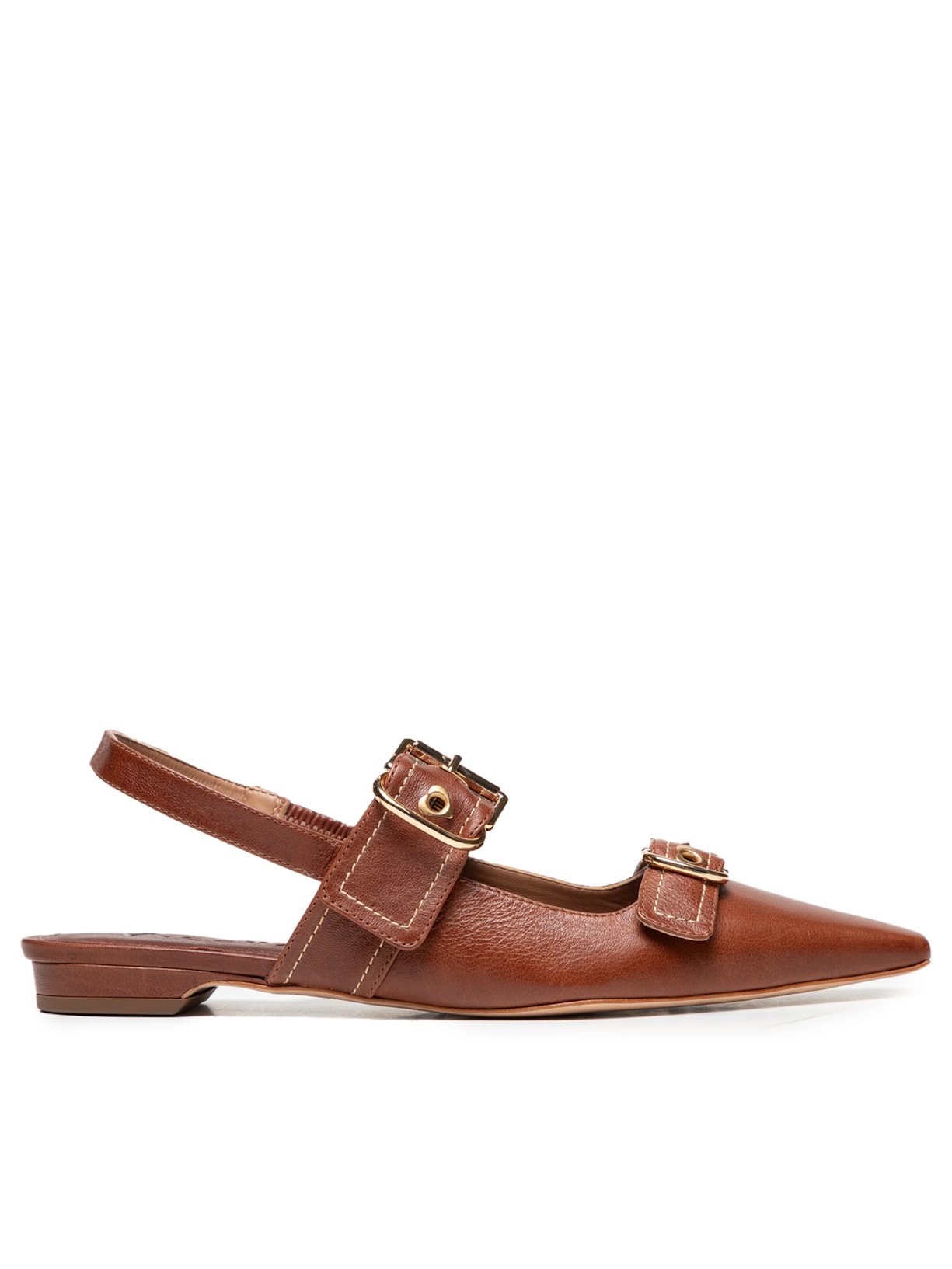 Sapato Feminino Mule - Marrom