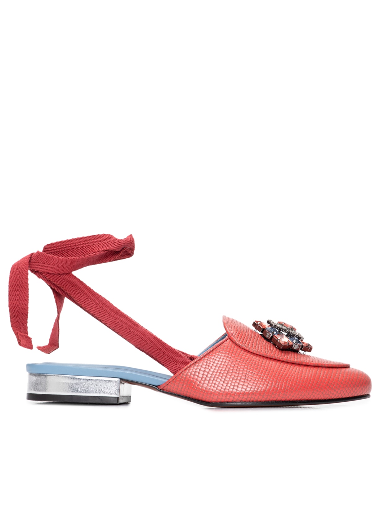 Sapato Feminino Mule - Vermelho