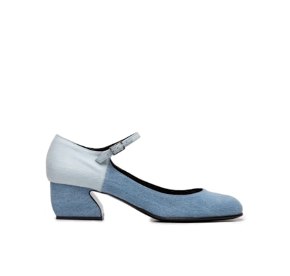 Sapato Feminino Pumps Blue - Azul