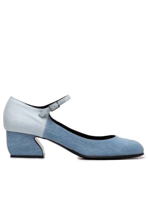 Sapato Feminino Pumps Blue - Azul