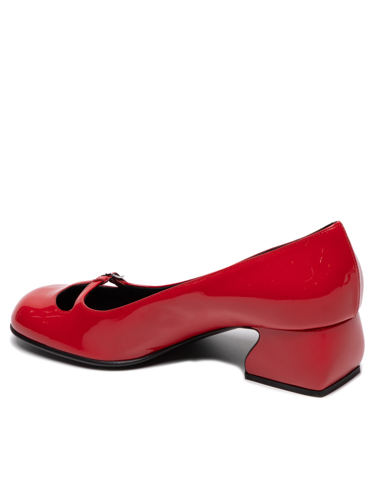 Sapato Feminino Pumps Carmínio Vermelho Si Rossi By Sergio Rossi