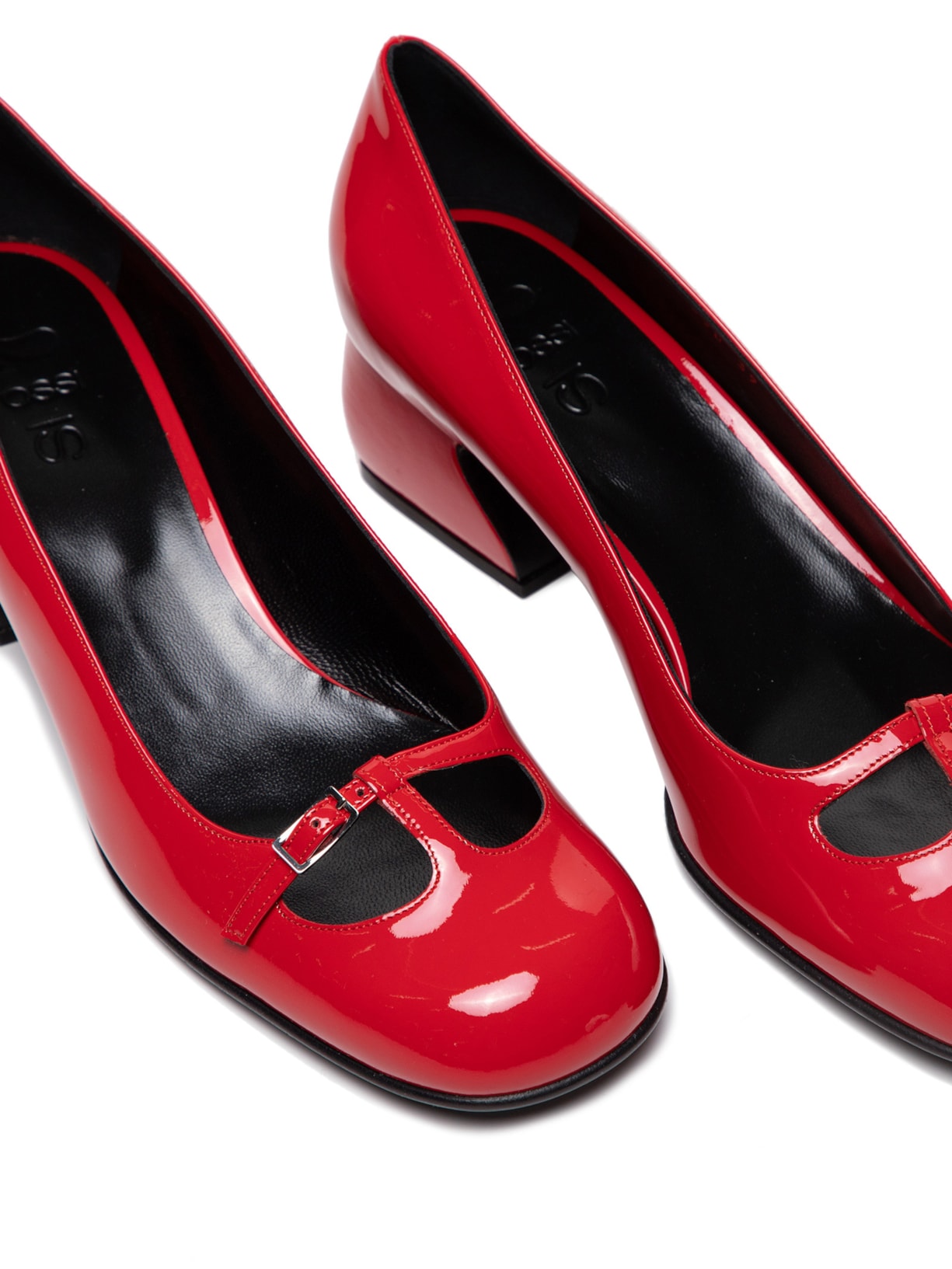 Sapato Feminino Pumps Carmínio Vermelho Si Rossi By Sergio Rossi