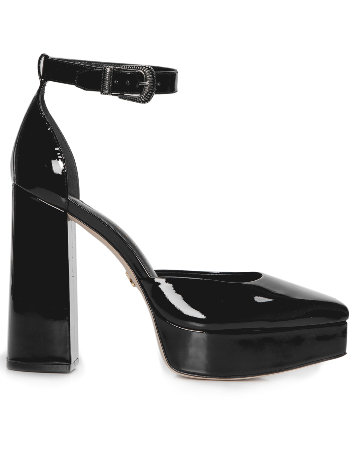 Sapato Feminino Scarpin Ayla + Nati Vozza - Preto