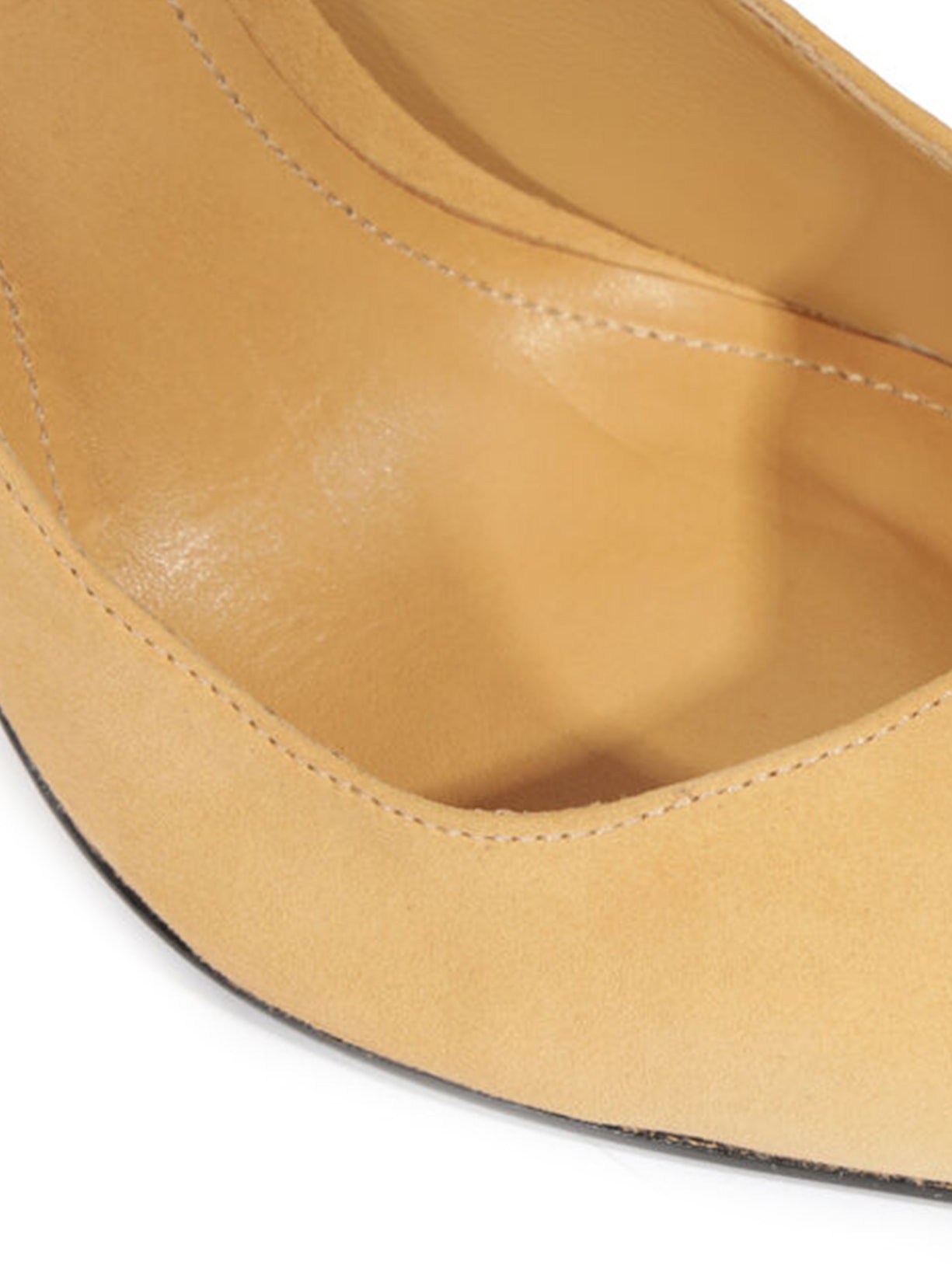 Sapato Feminino Scarpin Camurça Cabra Amarelo Schutz