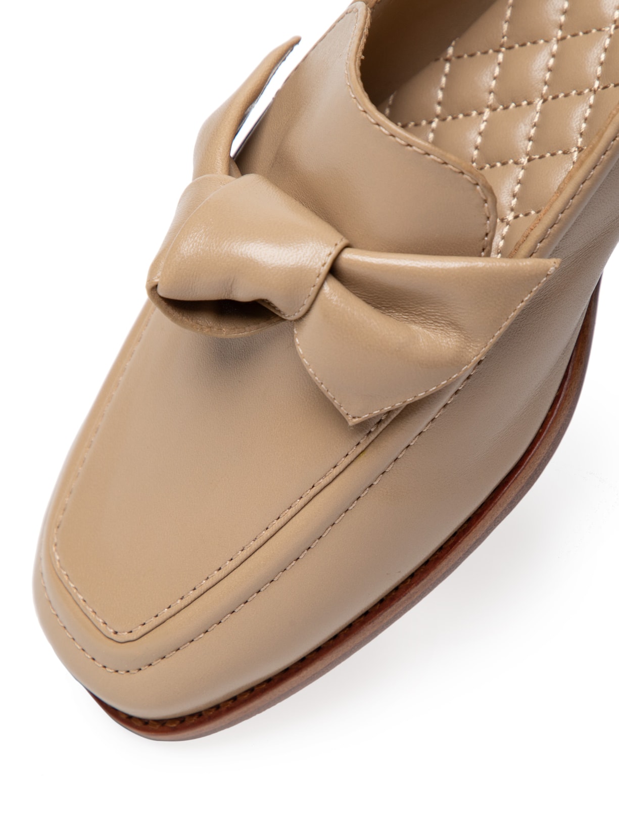 Sapato Feminino Soft Maxi Clarita Loafer 10 Semolina Bege Alexandre Birman