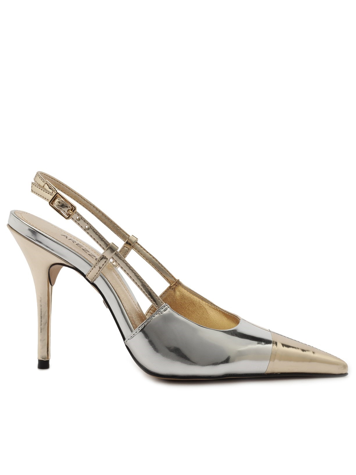 Sapato Feminino Specchio - Dourado