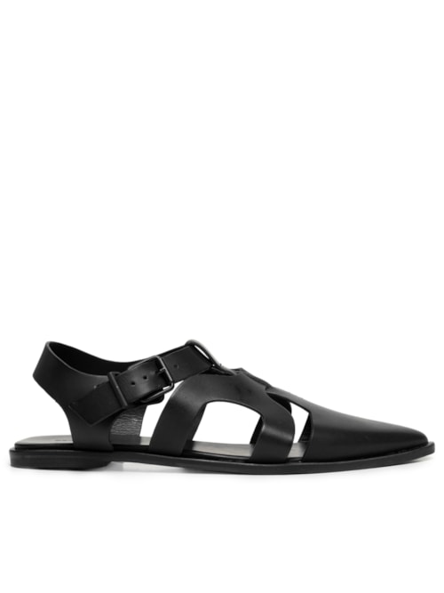 Sapato Feminino Tresse Calçadão - Preto