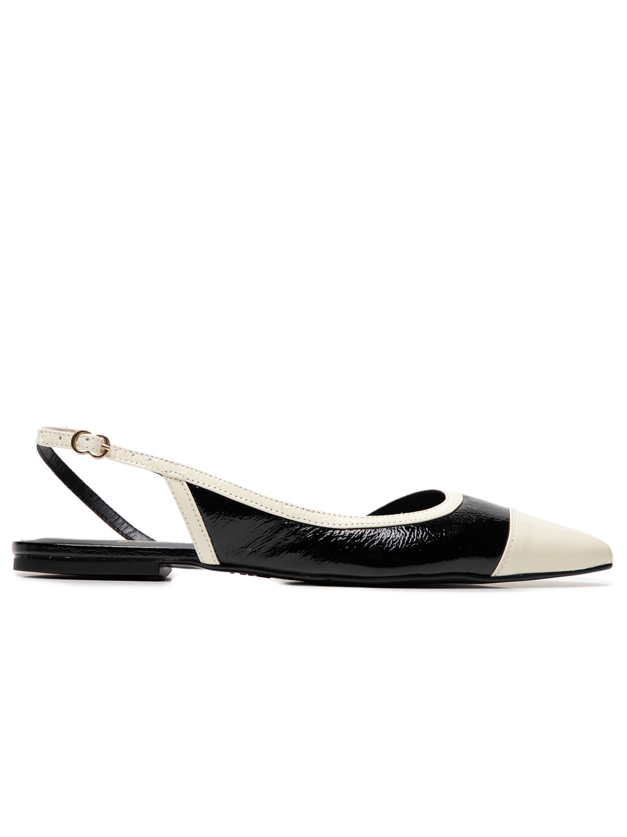 Sapato Feminino Verniz Show - Preto