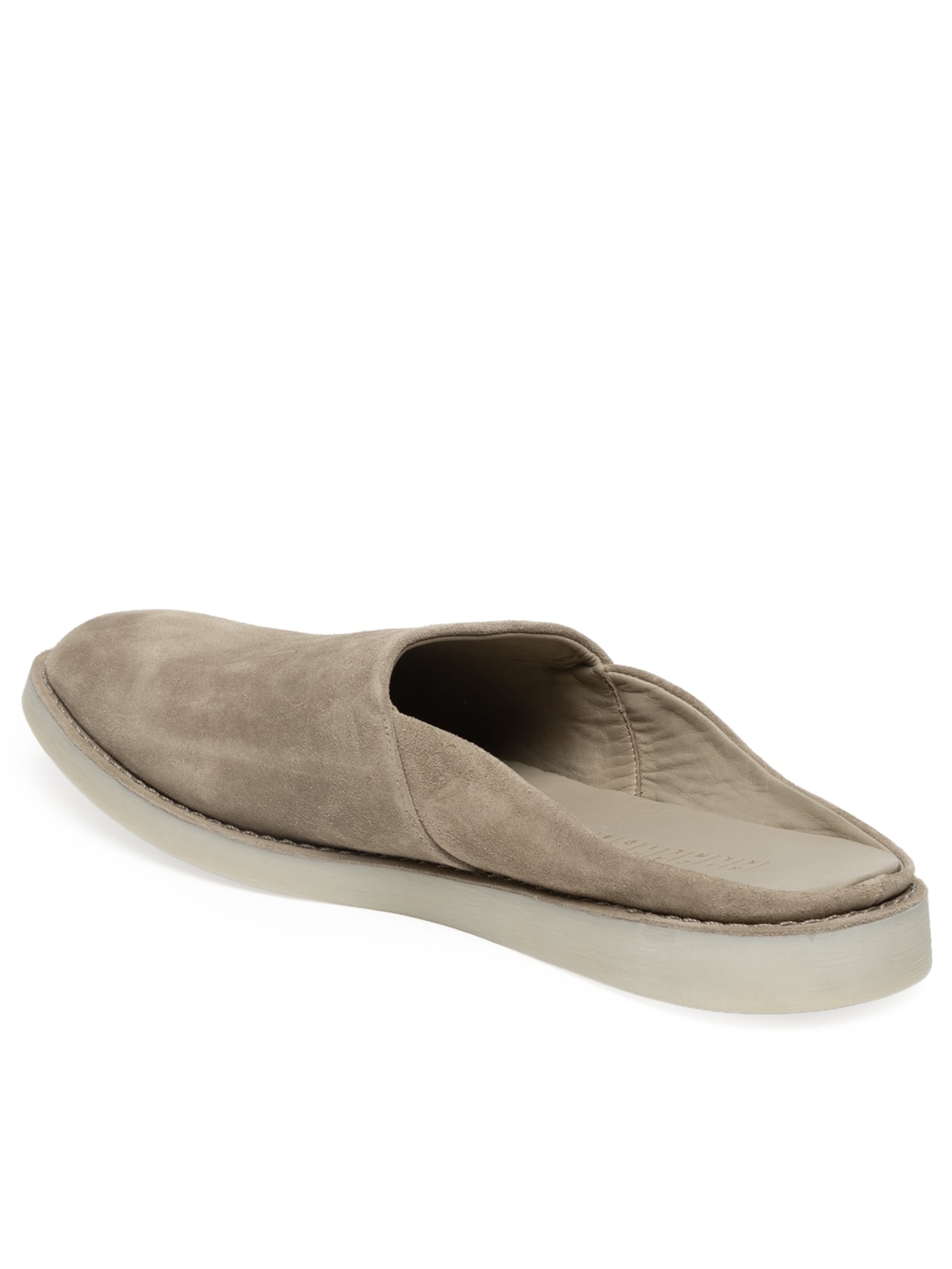 Sapato Masculino Babuche Camurça Crepe Bege Ricardo Almeida