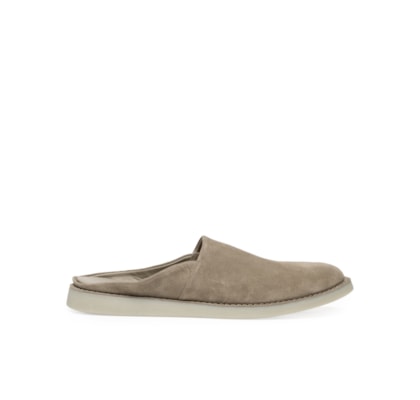 Sapato Masculino Babuche Camurça Crepe - Bege