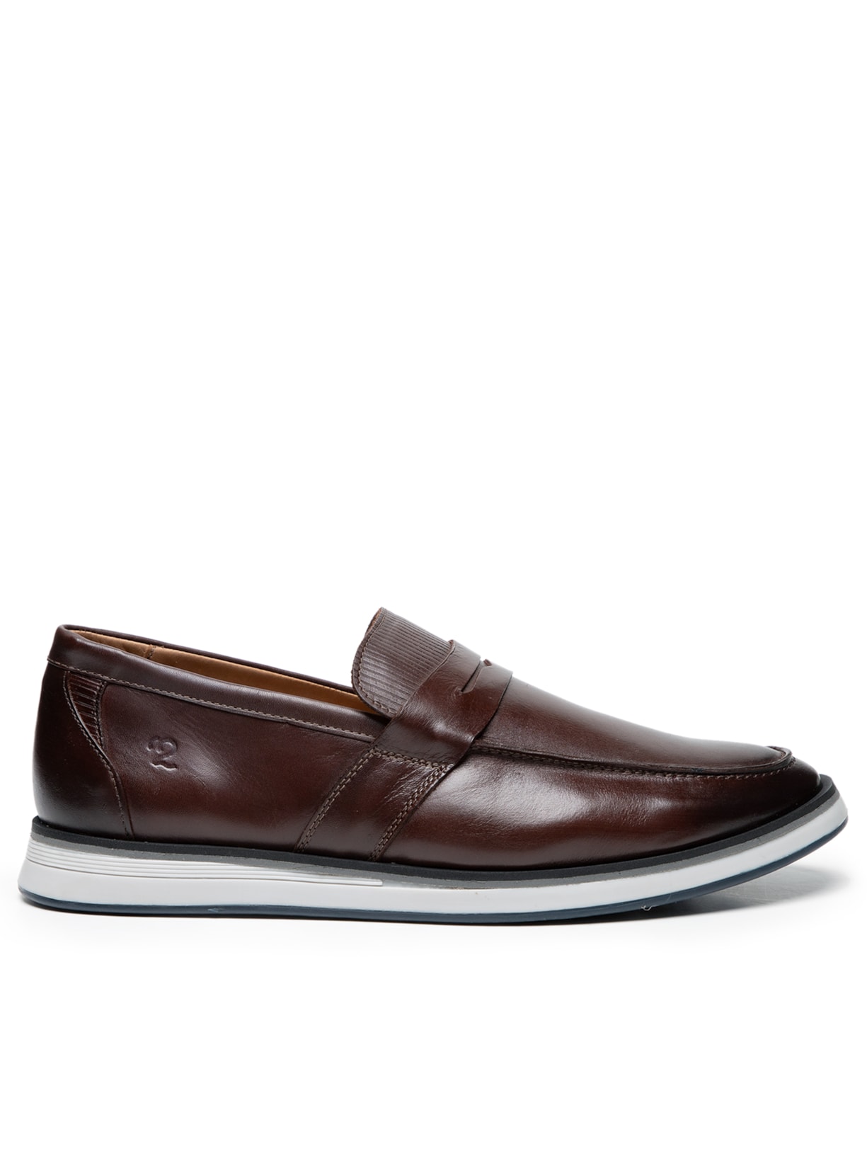 Sapato Masculino Casual Mocassim Comfy - Marrom