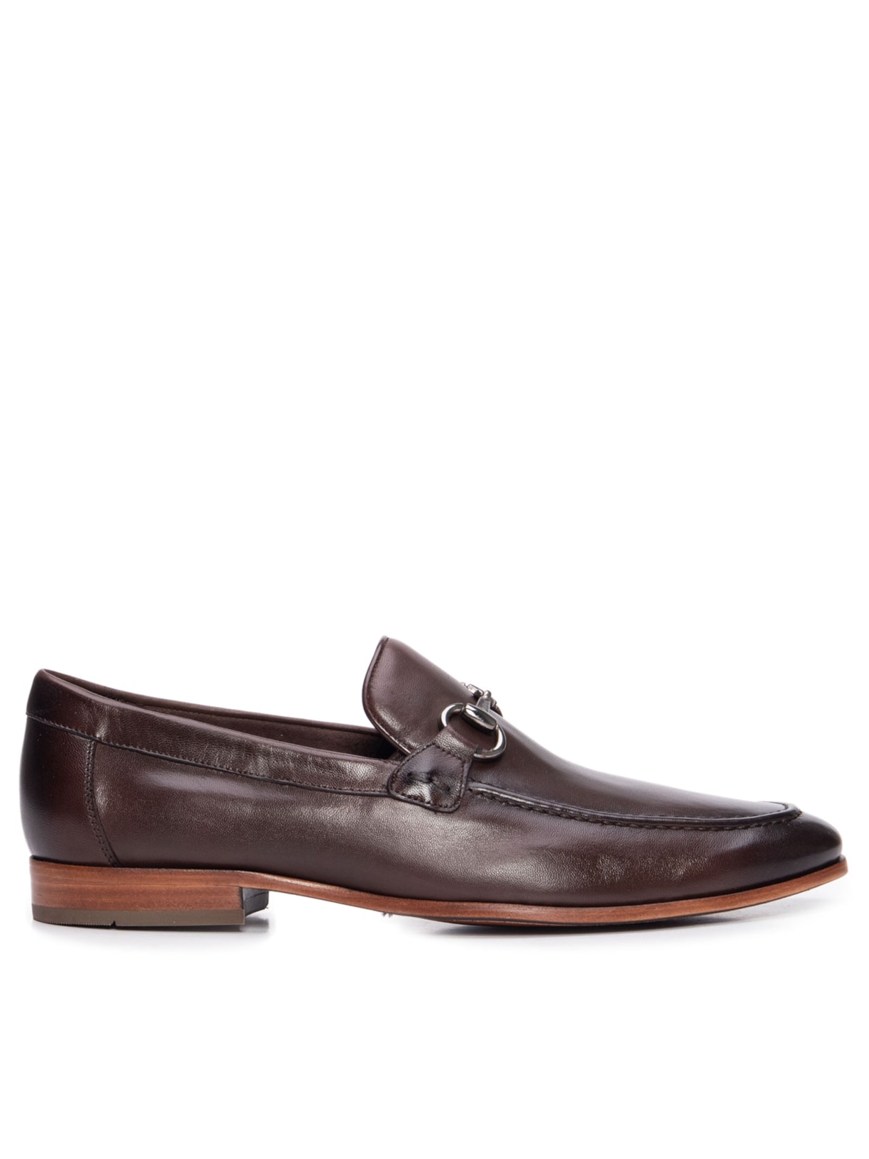 Sapato Masculino Couro - Marrom