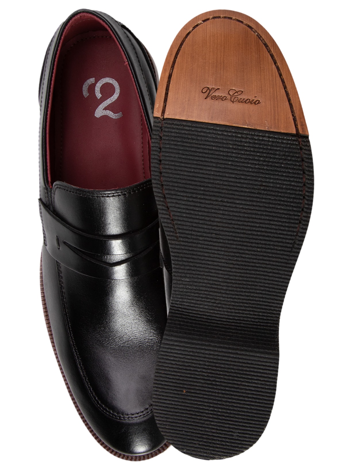 Sapato Masculino Couro Preto '2 Essential