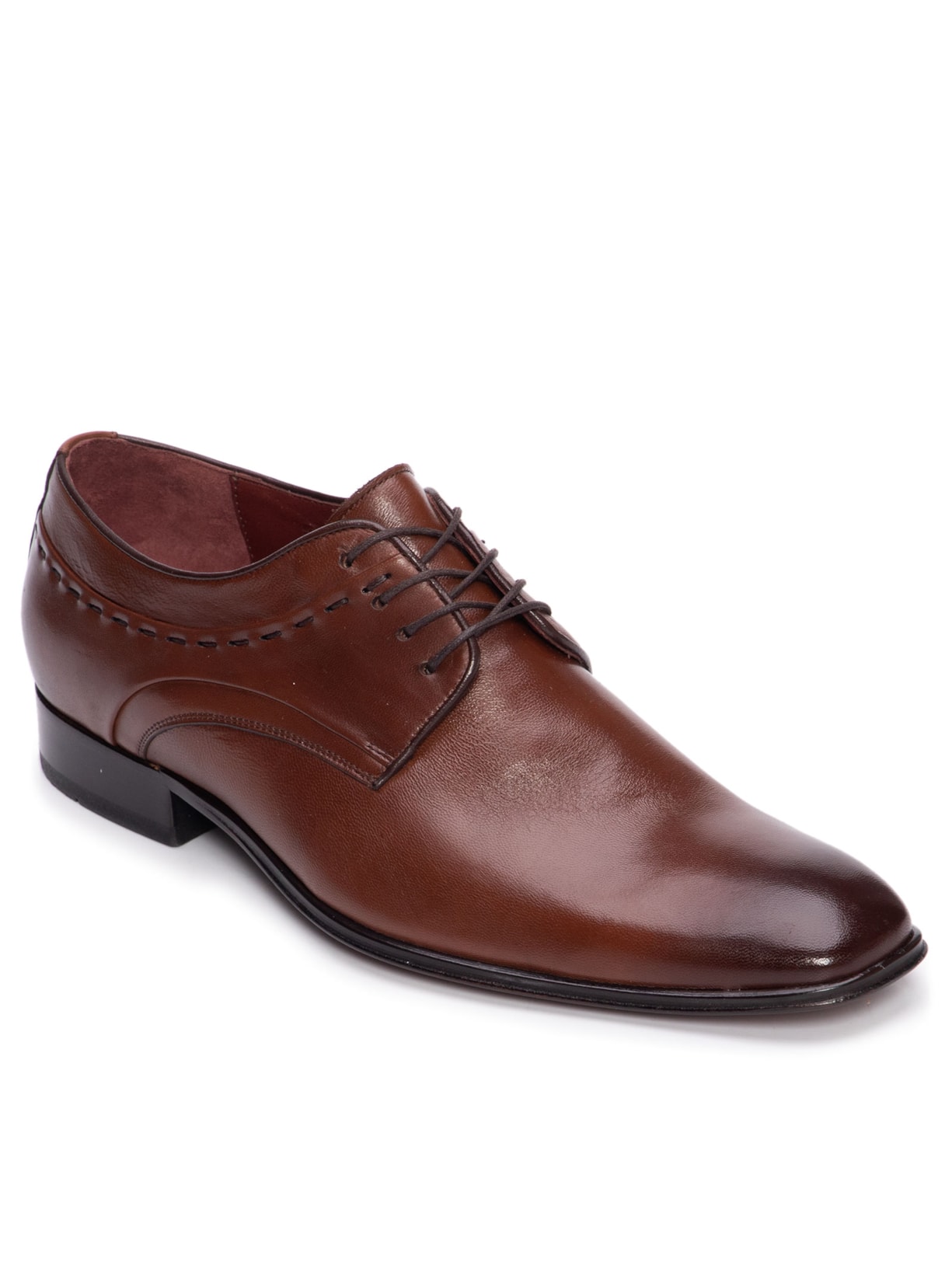 Sapato Masculino De Couro Marrom '2 Essential