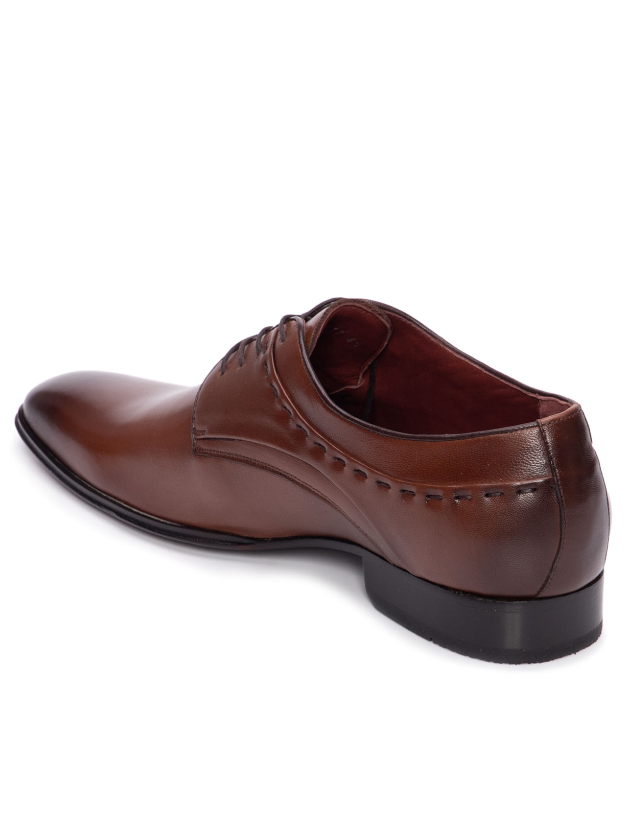 Sapato Masculino De Couro Marrom '2 Essential