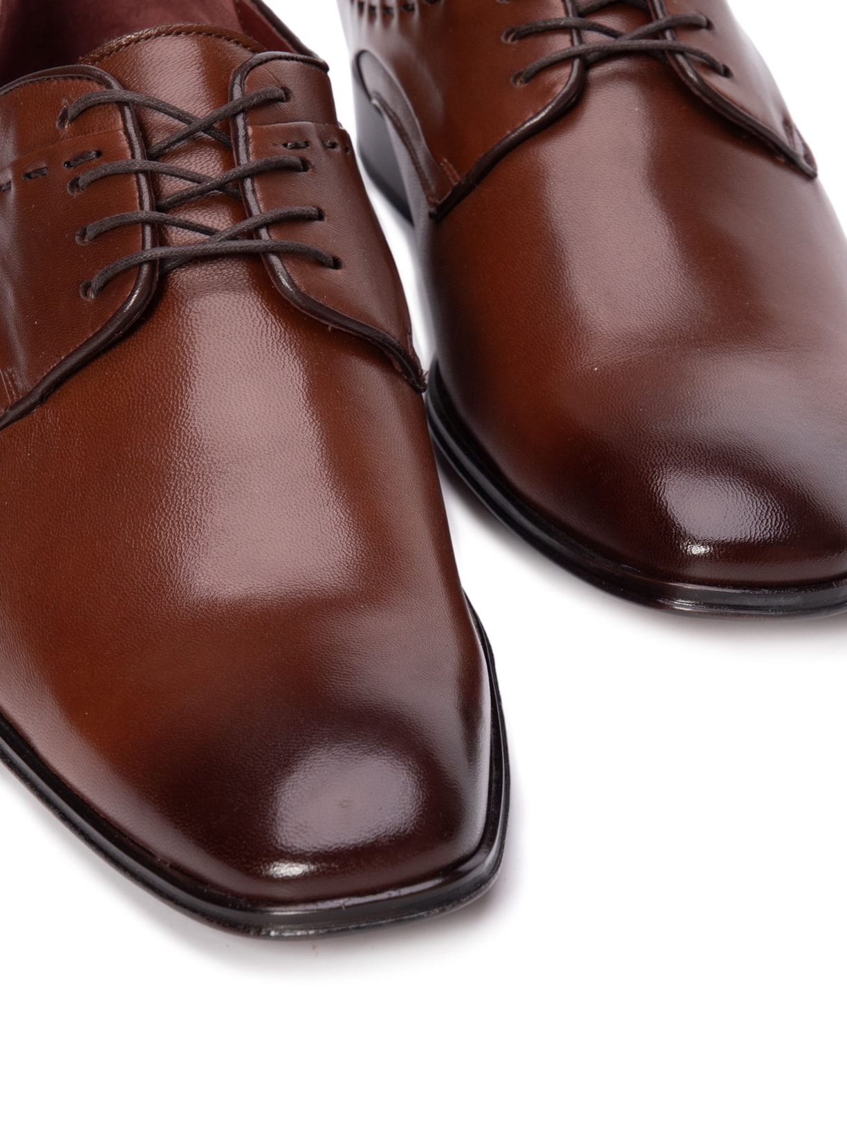 Sapato Masculino De Couro Marrom '2 Essential