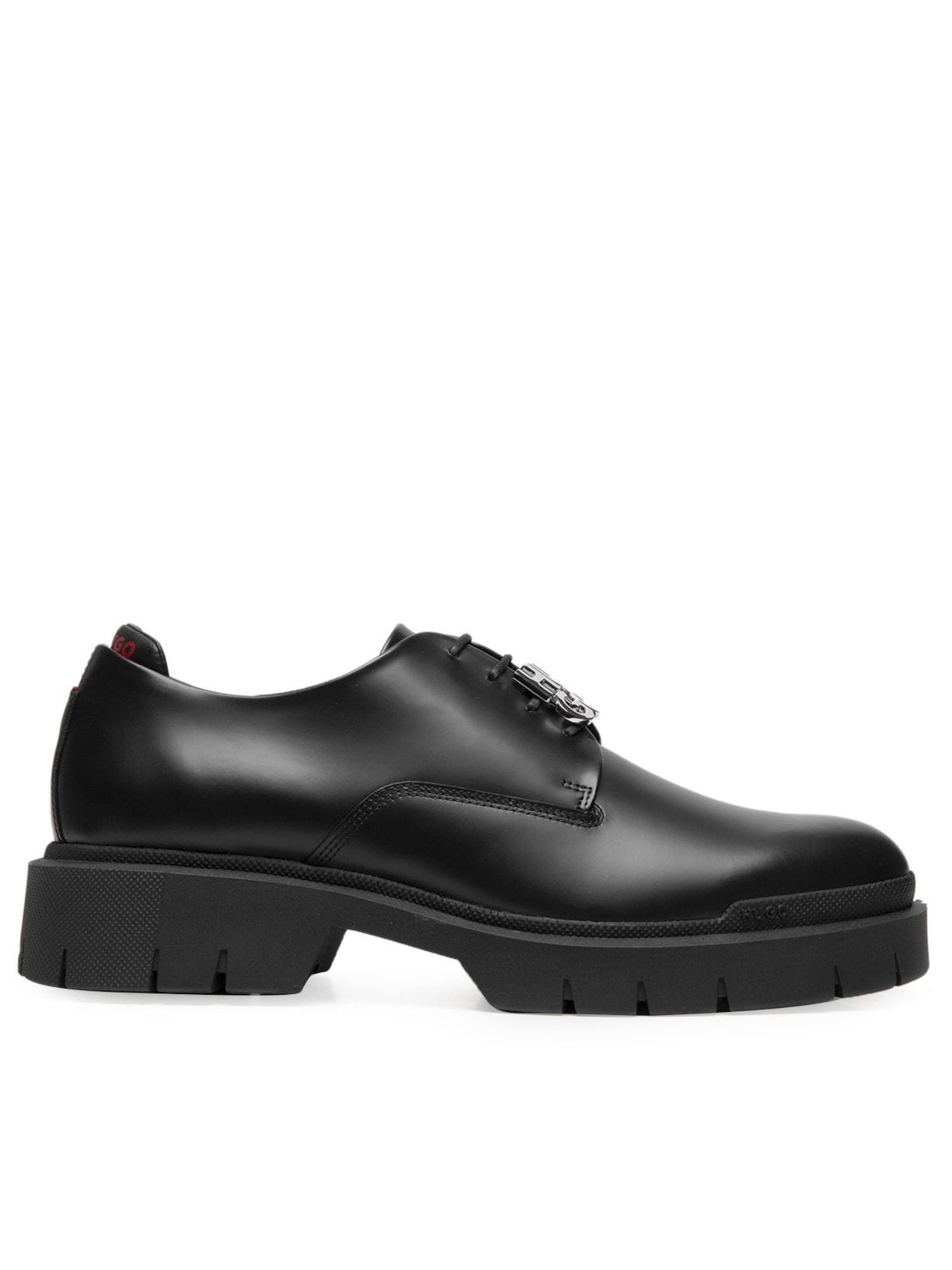 Sapato Masculino Denzel Derb Bolt - Preto