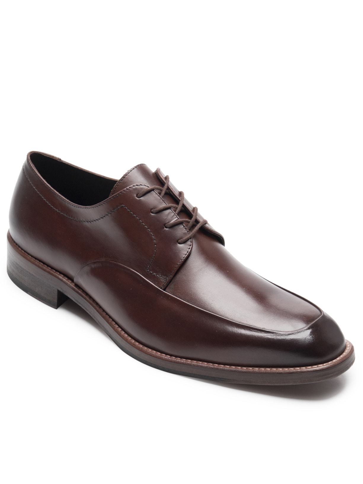 Sapato Masculino Derby Andrews Whisky Marrom Brogan