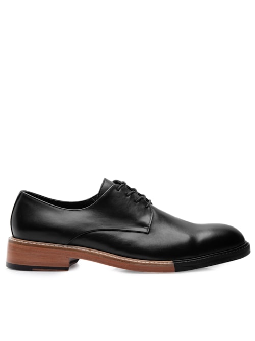Sapato Masculino Derby Cassilano - Preto