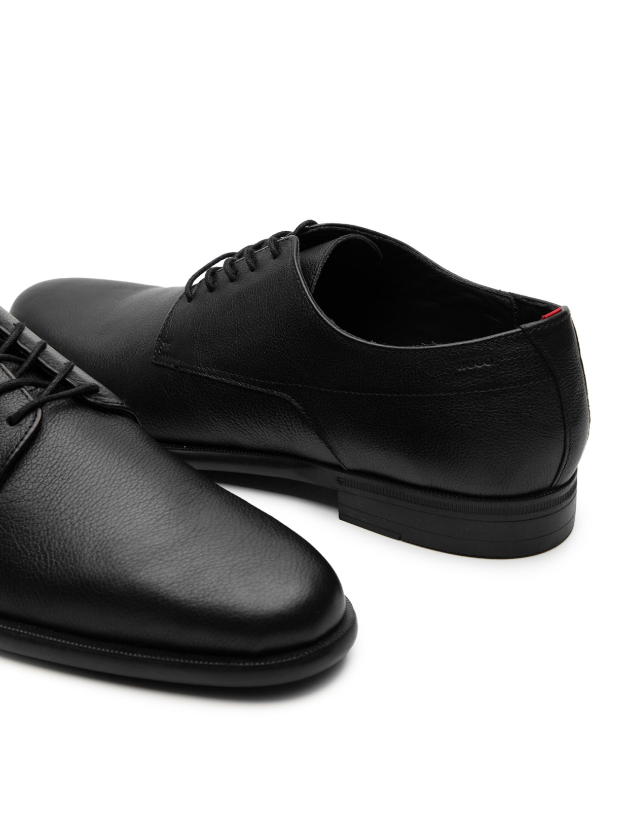 Sapato Masculino Derby Kyron Preto Hugo