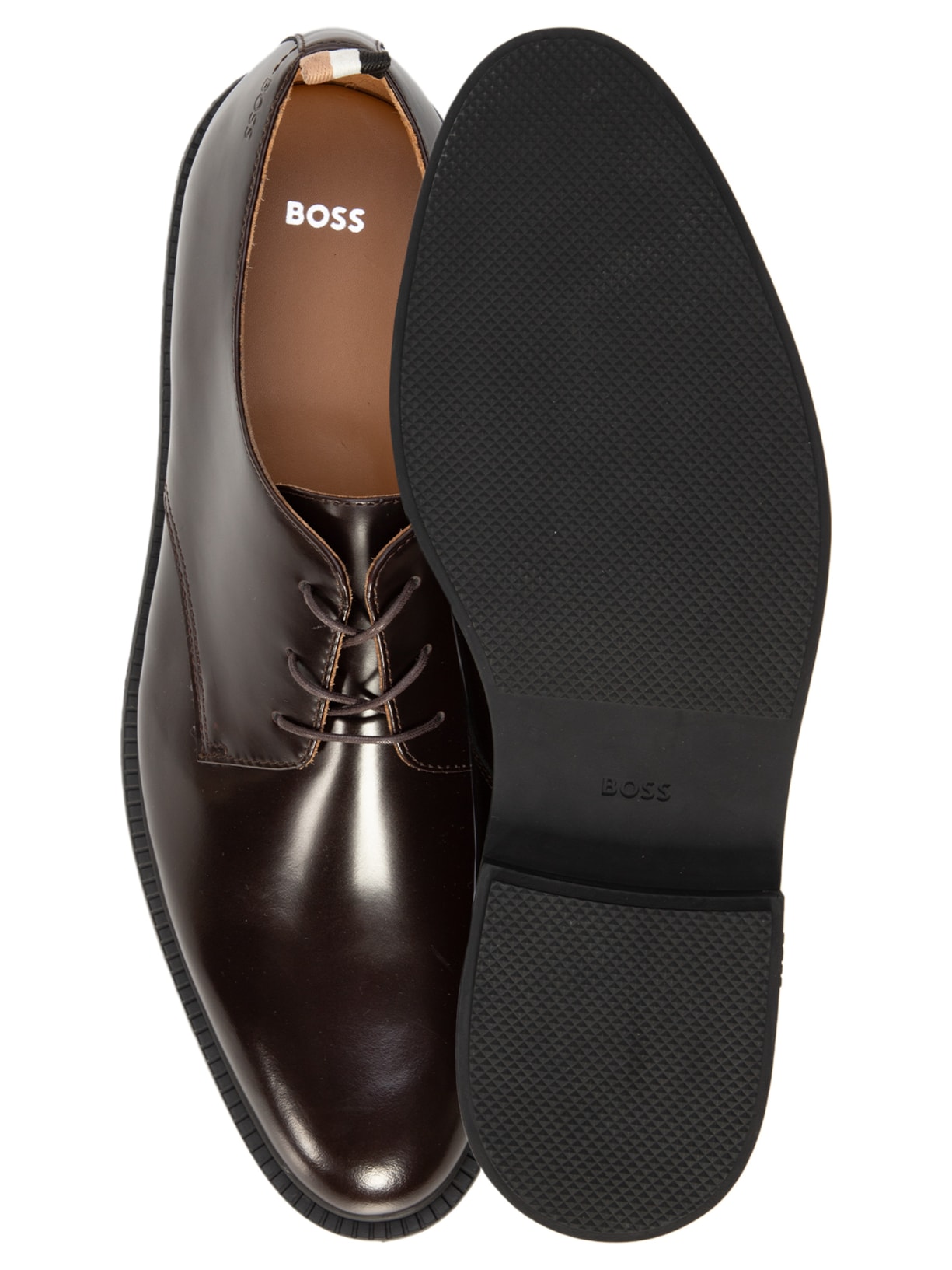 Sapato Masculino Derby Larry Marrom Boss